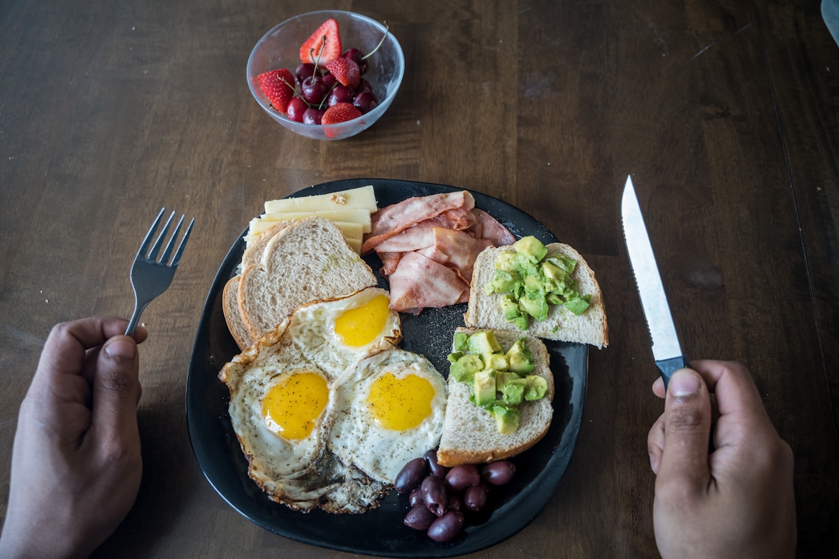 Desayuno proteico saludable